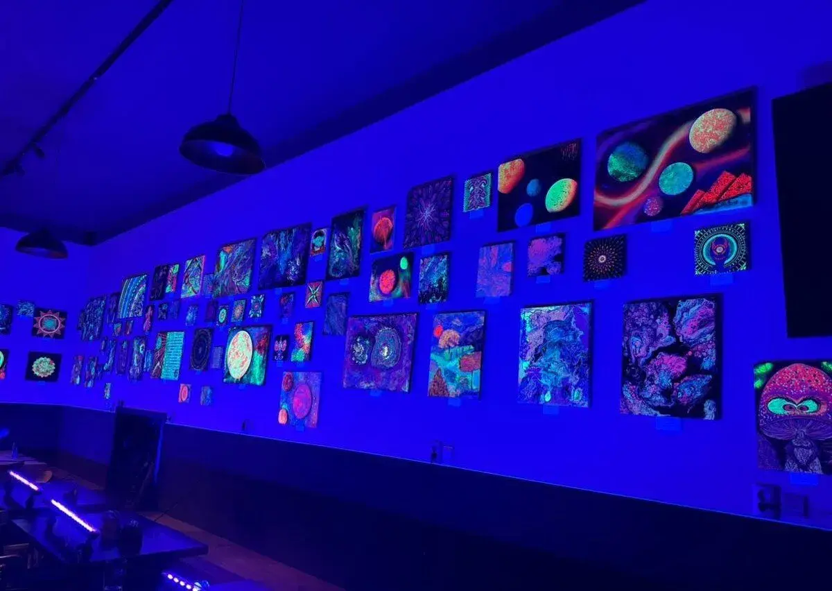 Obrazy fluorescenční