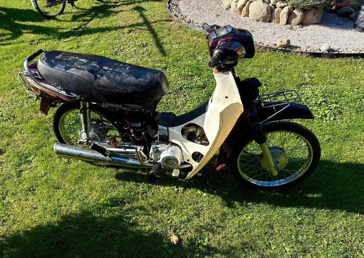 Moto skútr lisohaka