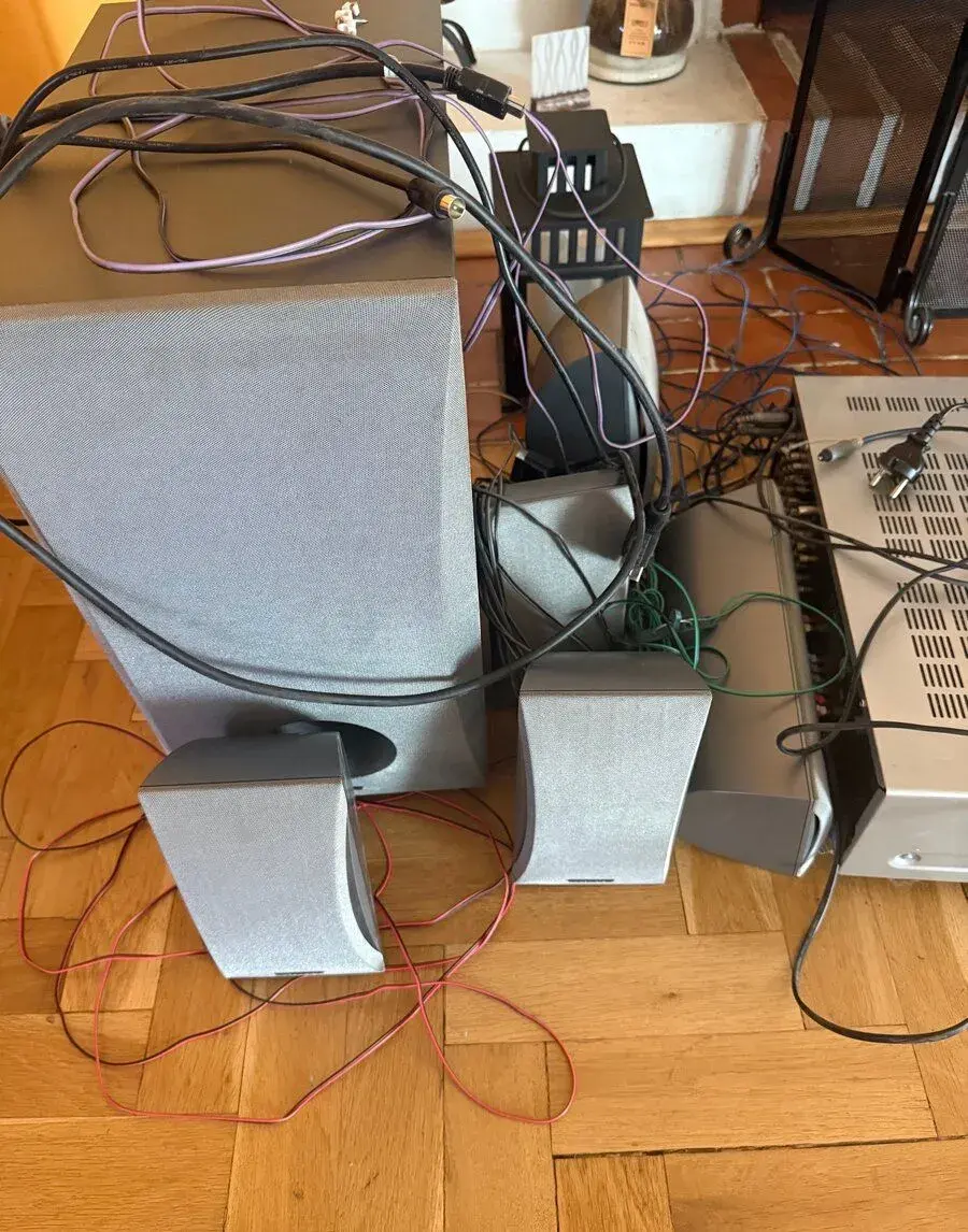 Onkyo komplet repro sestava, subwoofer, receiver