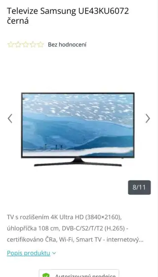 Tv Samsung 43
