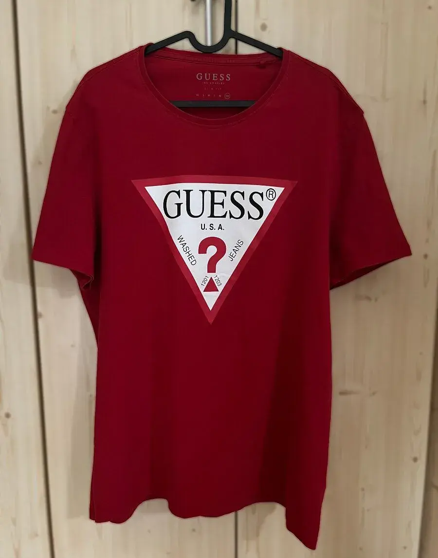 Pánské tričko GUESS XXL – Slim Fit