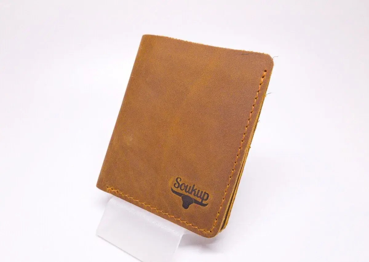 Nová ručně šitá kožená peněženka - Soukup Leather "B"