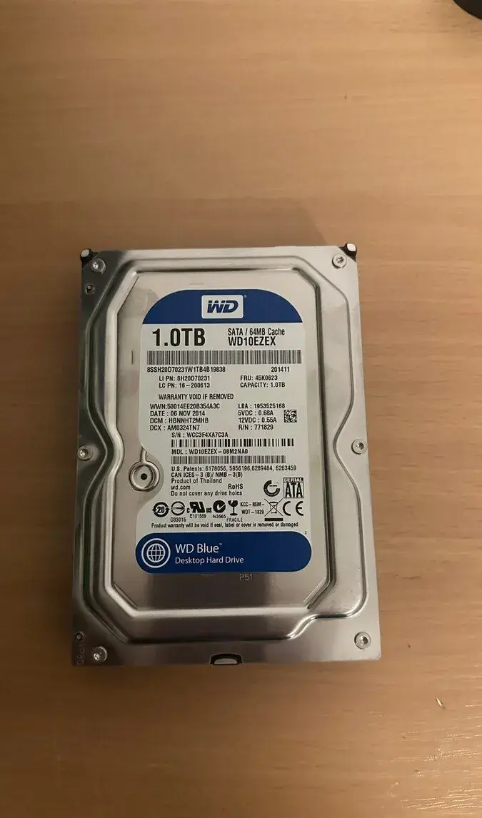 3,5" HDD 1TB
