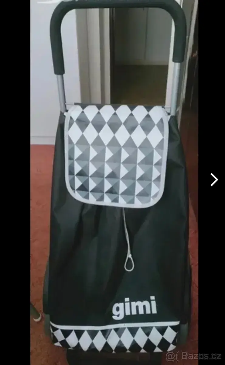 Nákupní velká taška se 6 kolečky