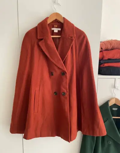 Stylová hnědá pelerína La Redoute, 36 / stylish brown cape