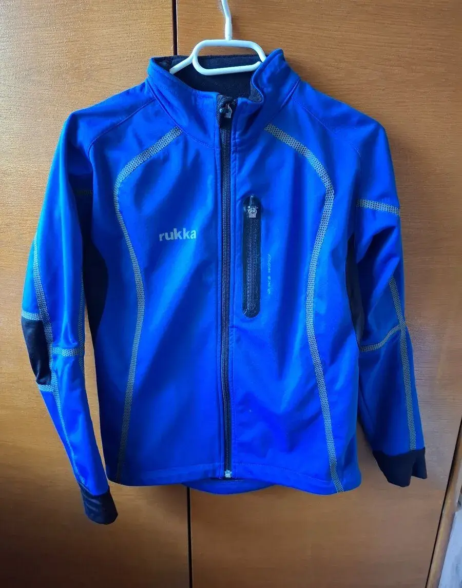 Softshell bunda Rukka na běžky, vel.140