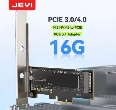 SSD M.2 NVMe PCIe 4.0 X1 adaptér/karta, nová