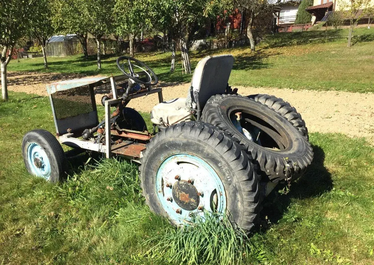 Malotraktor domací výroby