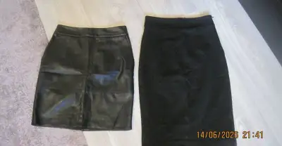 Dvě černé sukně, 2x sako přidám