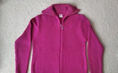 Svetr na zip vel M; Svetr na knoflíčky vel L, rolák vel M/L