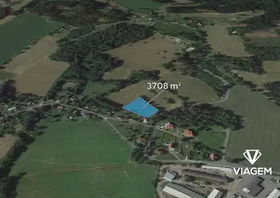 Pole 3 708 m², Podíl 14 % o výměře 530 m²