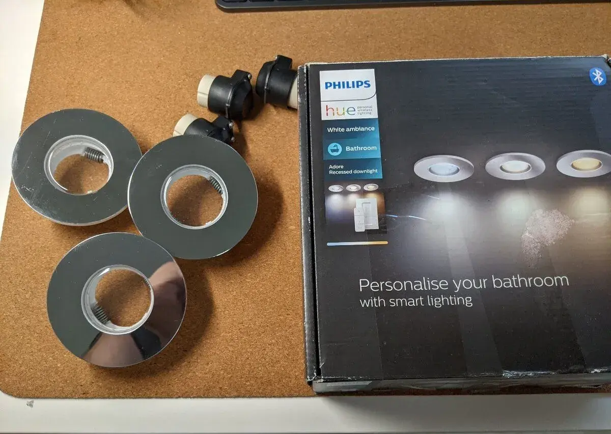 Philips Hue Adore White Ambiance - chrom