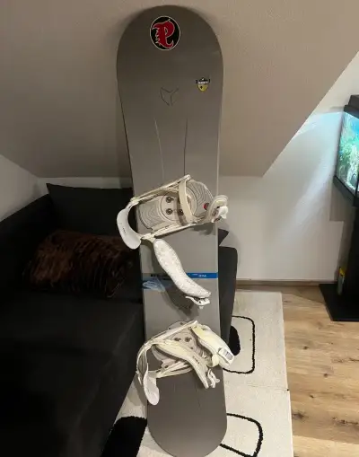 Snowboard a boty