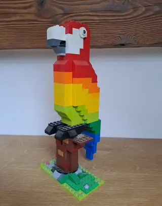 Stavebnice Lego papoušek