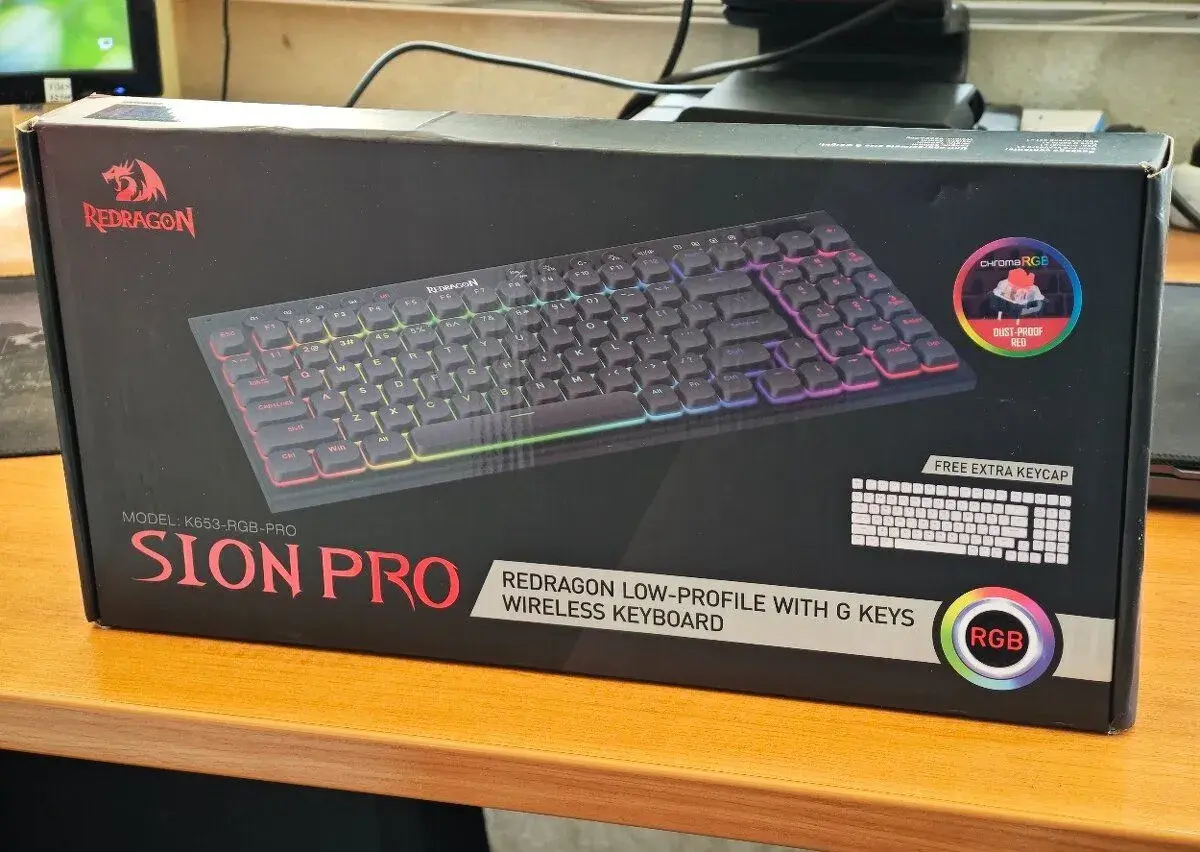 Redragon Sion K653-RGB-PRO - bezdrátová