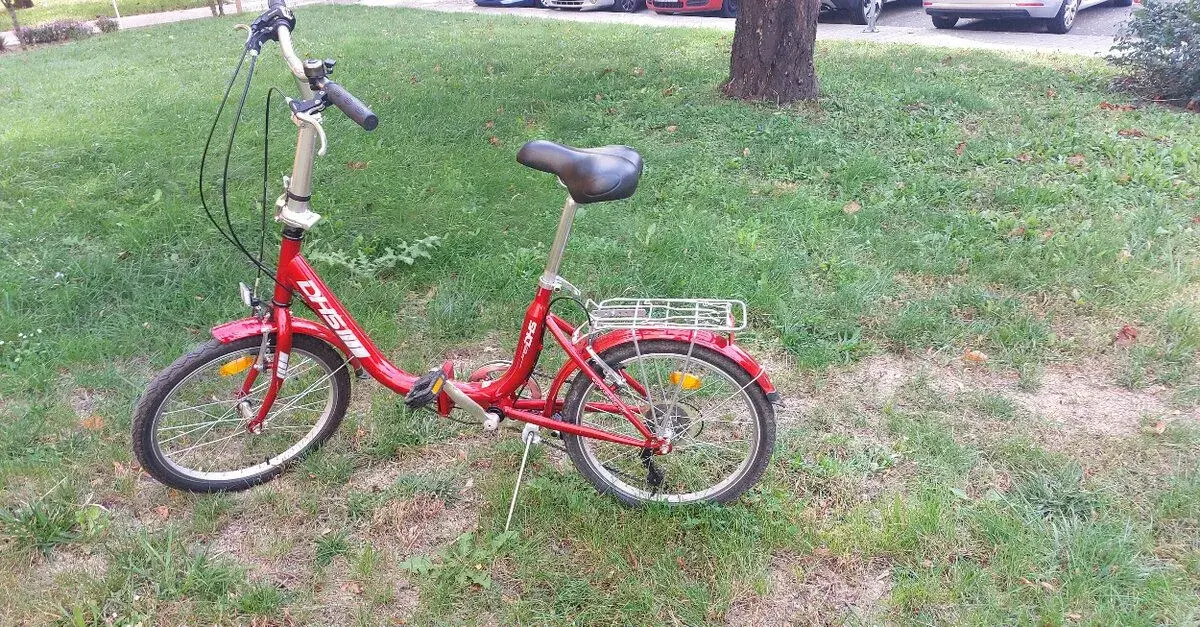 skládačka - skládací kolo DHS