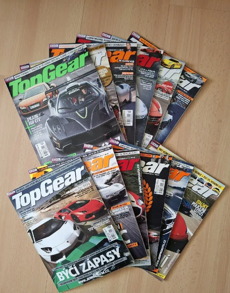 Časopisy GEAR, kompletní ročníky 2011 - 2013