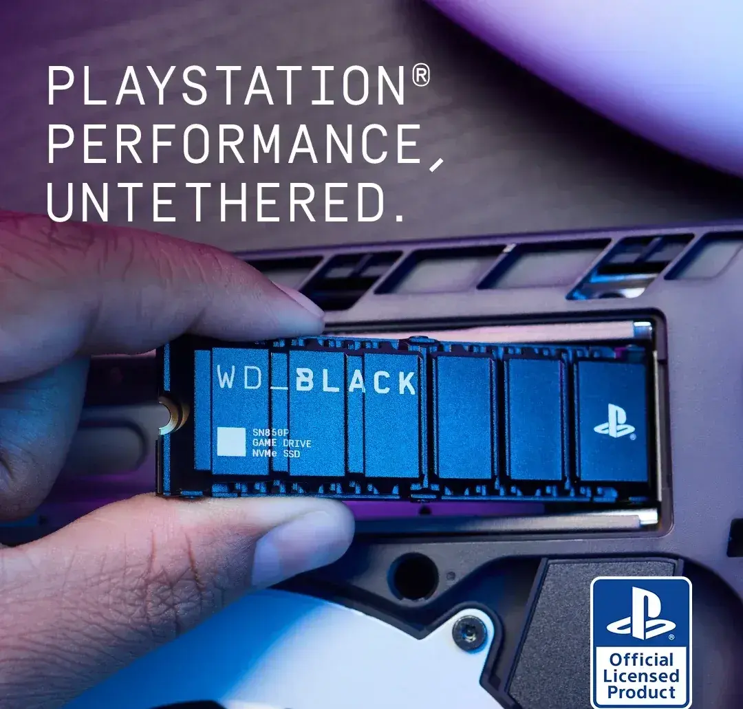 WD BLACK SN850P for PS5 4TB