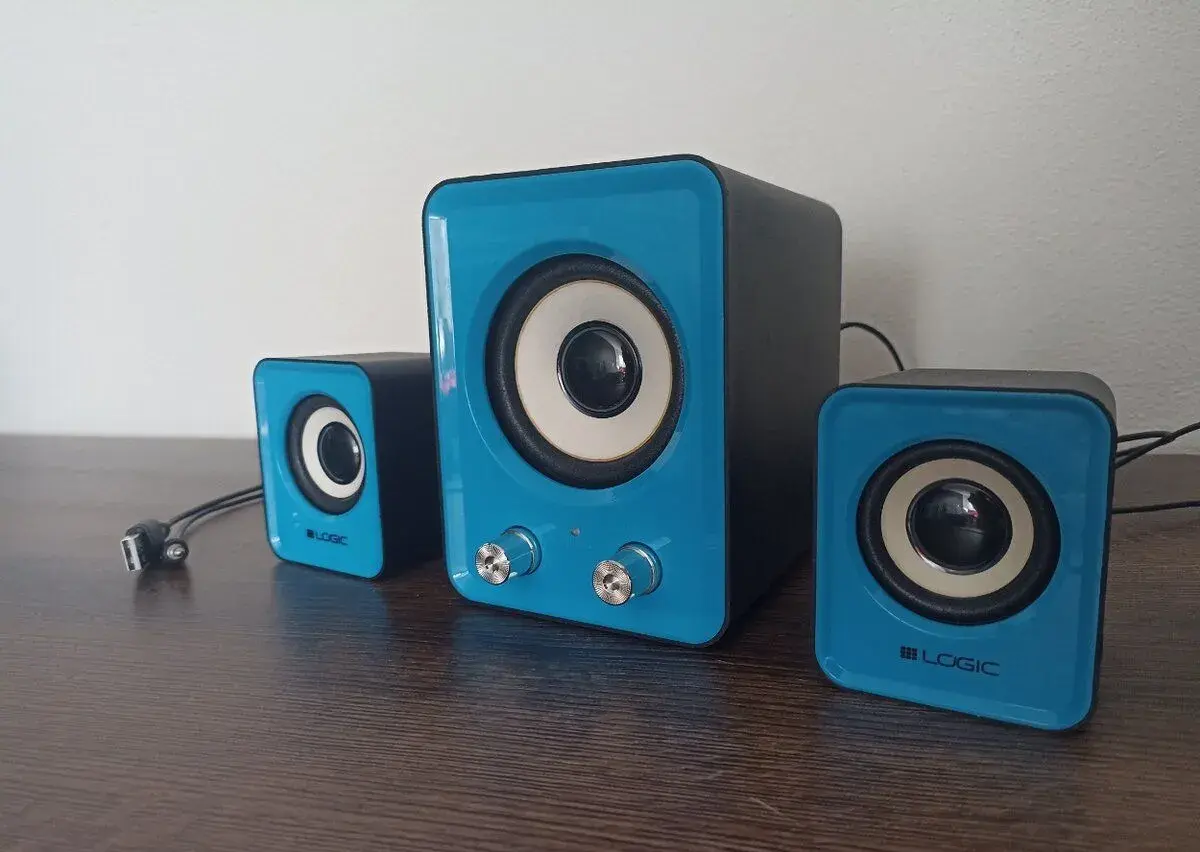 Aktivní reproduktory k PC 2.1 – Logic Concept LS-20 (USB nap