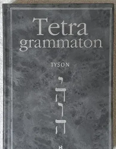 Tetragrammaton , Donald Tyson