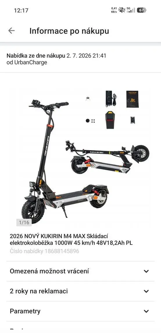Kukirin M4 max 2026 1000w