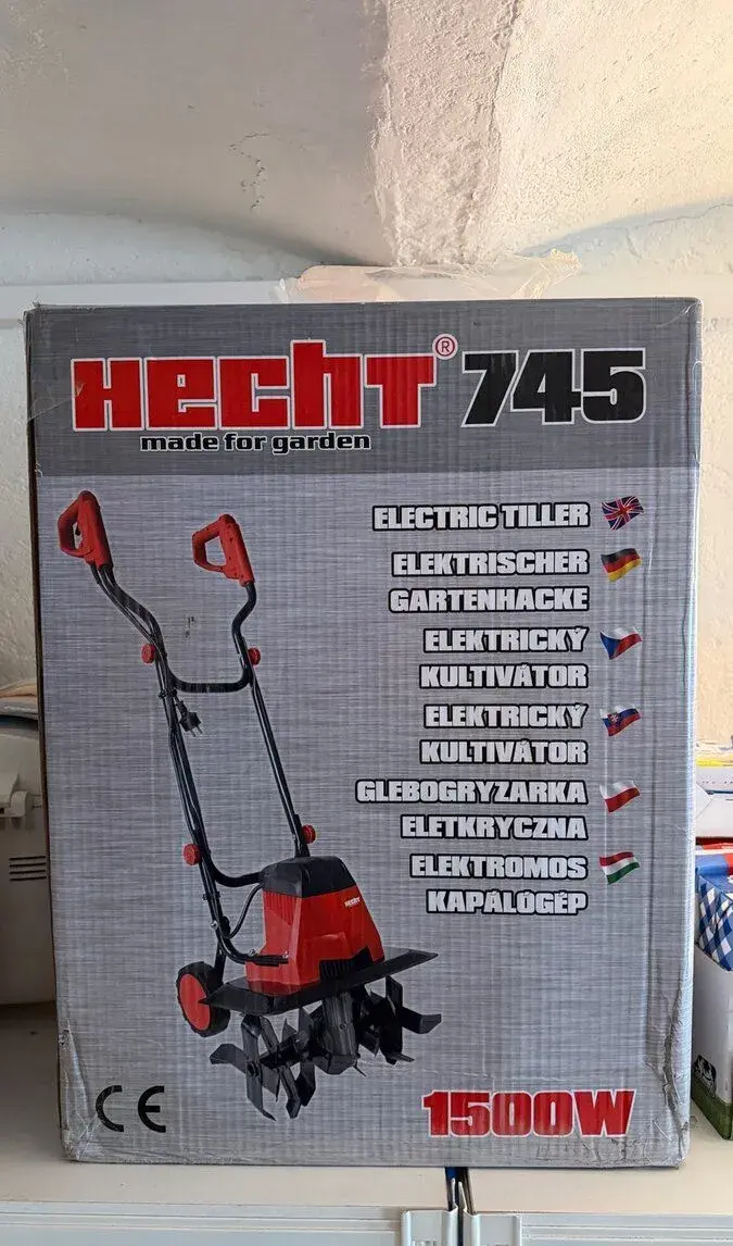 Elektrický kultivátor - HECHT 745, NOVÝ