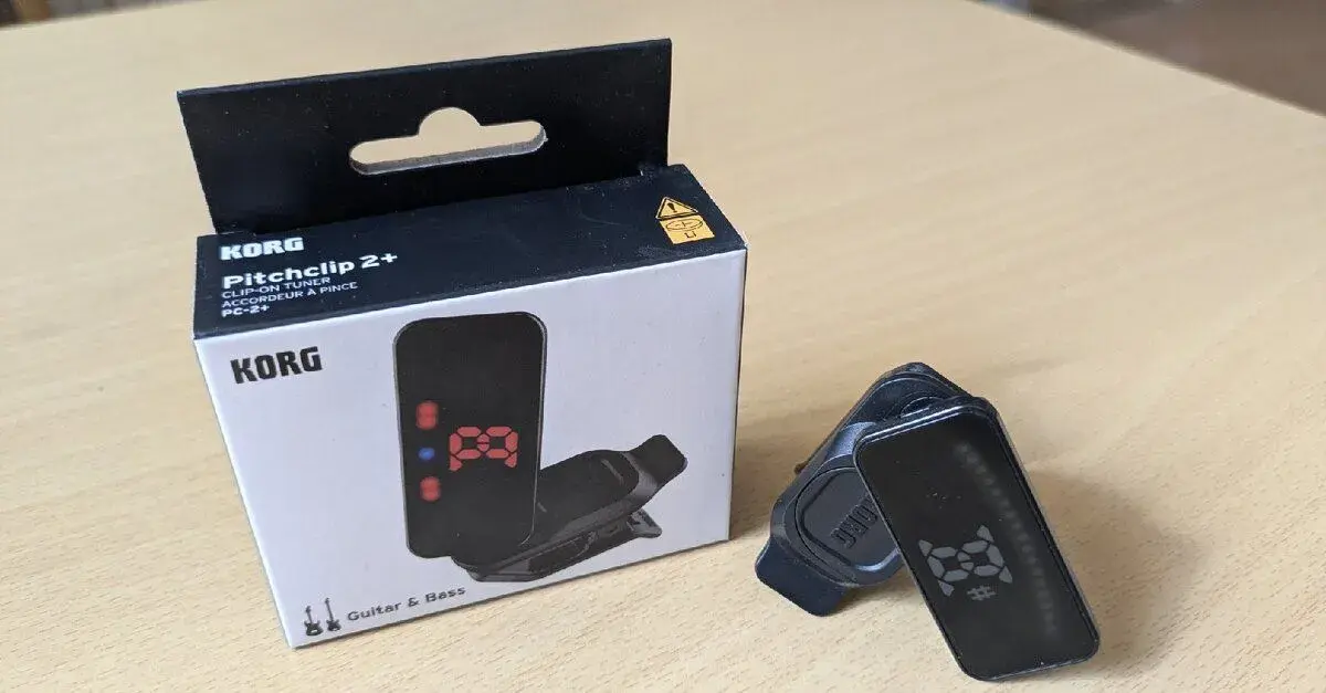 Ladička na kytaru/baskytaru Korg Pitchclip 2+