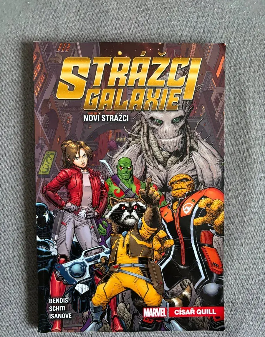 Komiks Strážci Galaxie: Císař Quill Noví Strážci