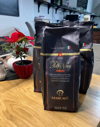 Zrnková káva PERLA NERA Special - balení 1kg