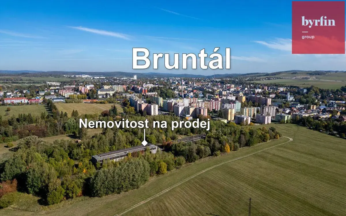 Prodej komerčního areálu 31 245 m² se třemi objekty – Bruntá