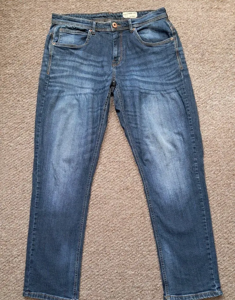 Pánské kalhoty Stretch vel. W34/L32 modré