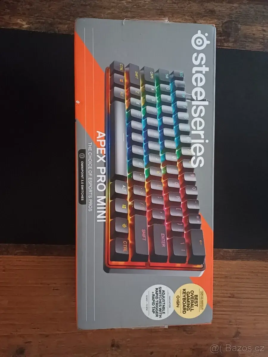 SteelSeries Apex Pro Mini (Gen 3) US layout – Perfektní stav