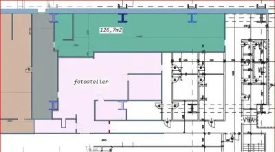 Pronájem kreativního prostoru 126m2 - Praha 6, Vlastina