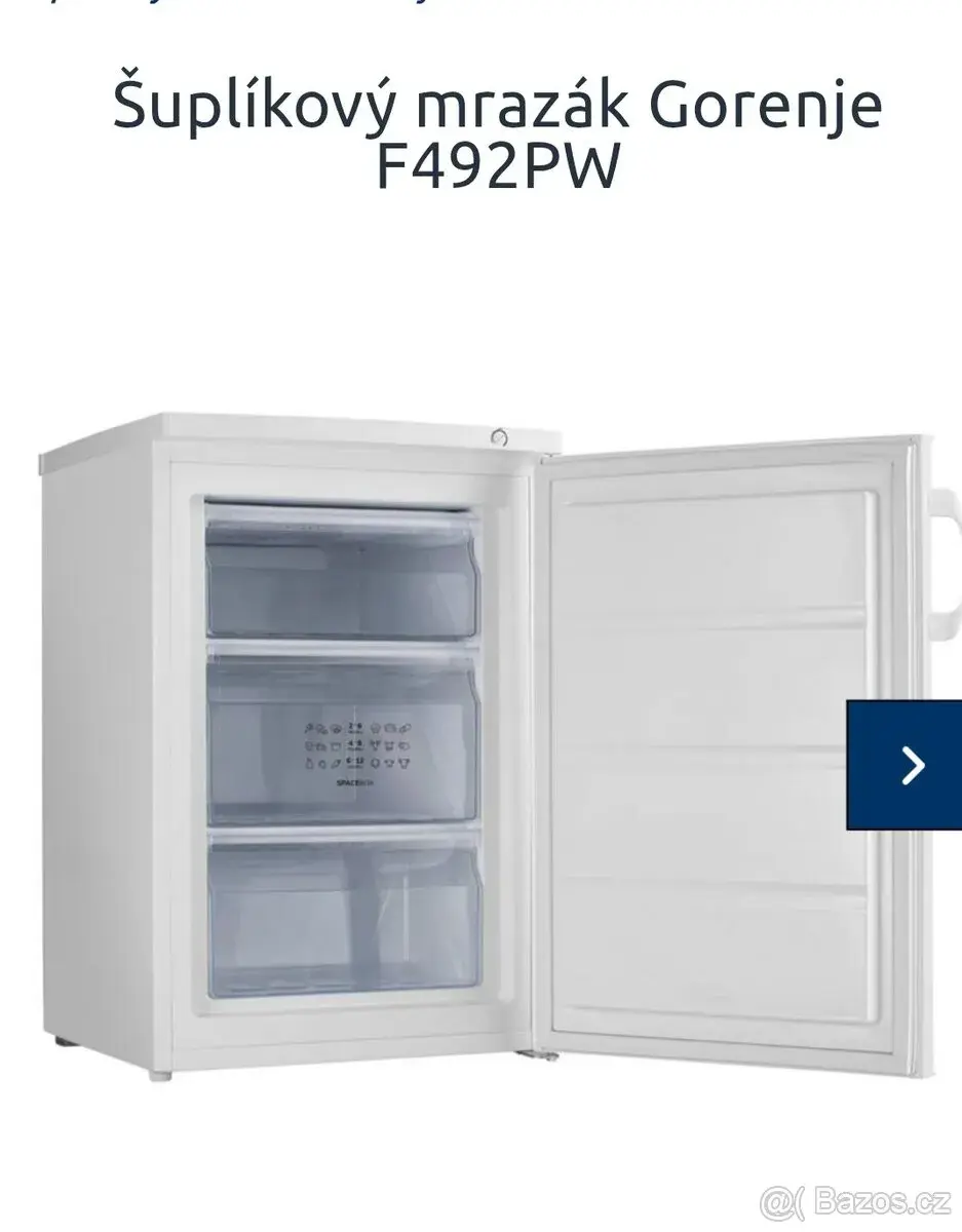 Mraznicka 3 policová Gorenje