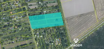Zahrada 9 439 m², Podíl 13 % o výměře 1 180 m²
