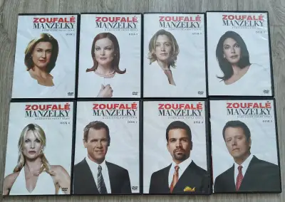 DVD sběratelská kolekce Zoufalé Manželky - díly 1-9