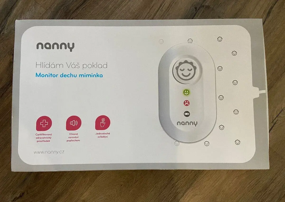 Nanny - monitor dechu miminka