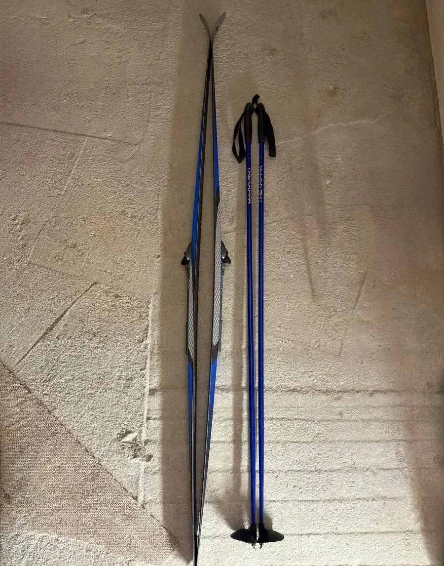 Madshus Sirius + hole Tre-Kappa 135 cm – běžkařský set