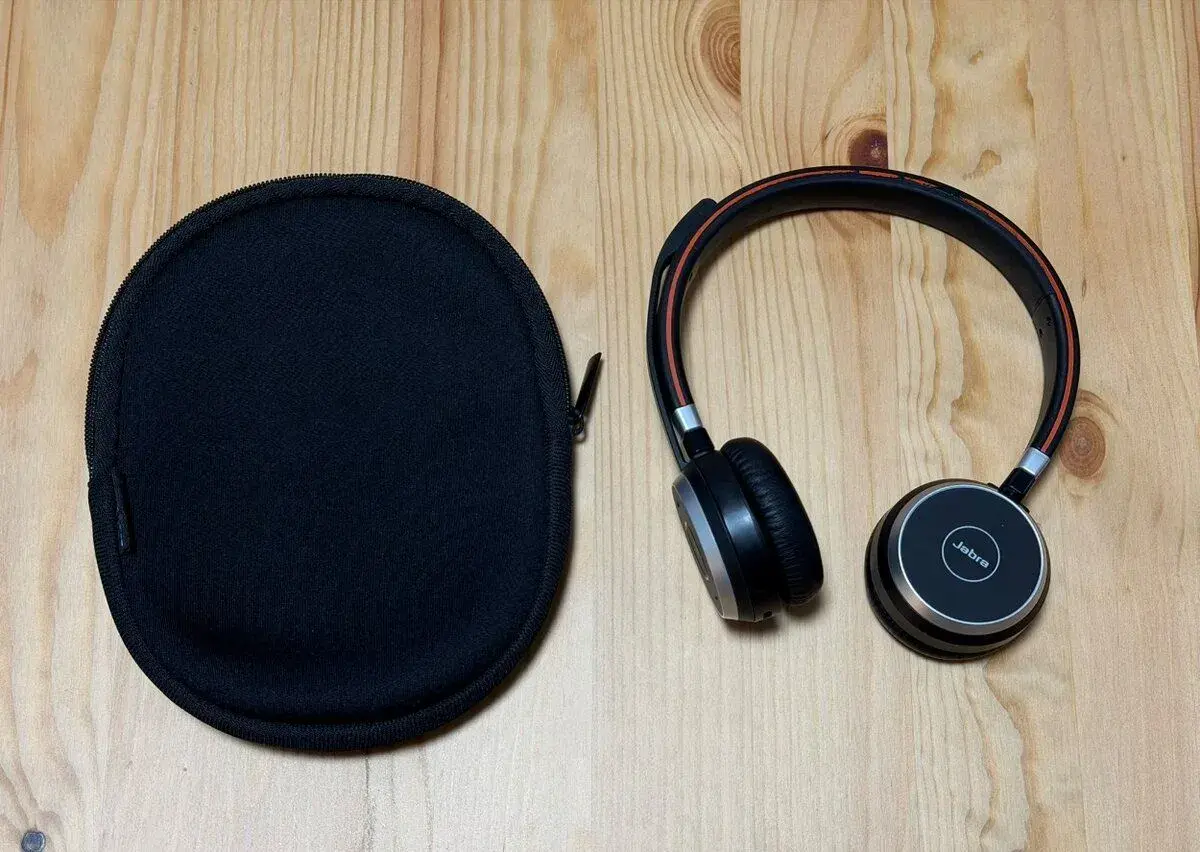 Bezdrátová sluchátka JABRA Evolve 65, pouzdro