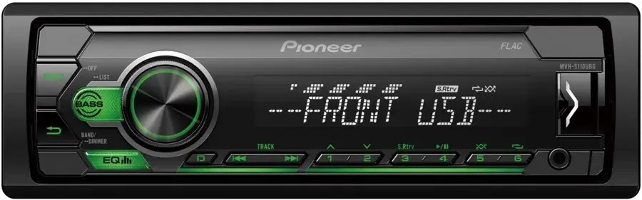 PIONEER MVH-S120UBW , USB , MP3 , AUX