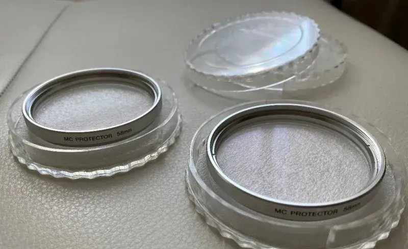 Sony filtry neutrální 58mm 2ks s pouzdry