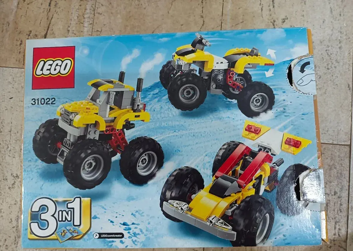 Lego Creator 31022 Turbo čtyřkolka