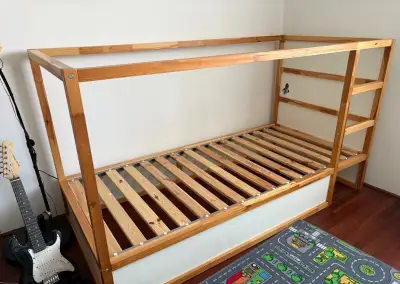 IKEA KURA dětská postel se stanem