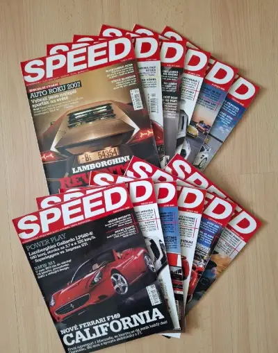 Časopisy SPEED, kompletní ročníky 2008 - 2013