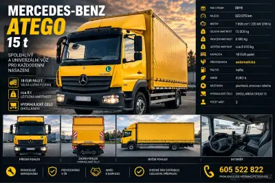 Mercedes-Benz Atego – 2019, 323 075 km