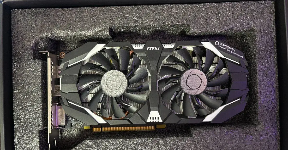 MSI GeForce GTX 1060 3GT OC