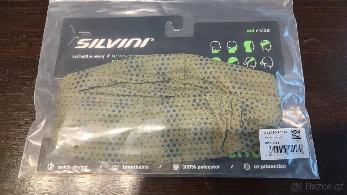 Silvini unisex nákrčník UA1730 motivo