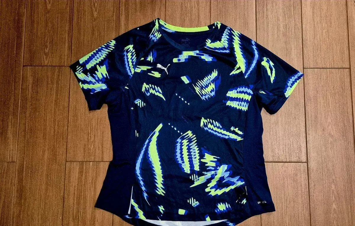 PUMA Tréninkové Tričko IndividualBlaze Gear Up - Persian Blu