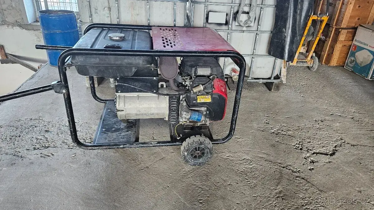 benzínová elektrocentrála DAGARTECH DGH 15 TF R
