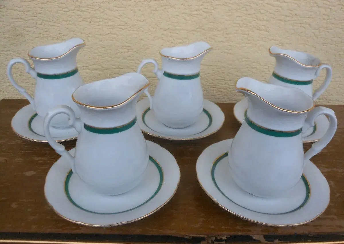 Porcelán Thun - mléčenka - 5x